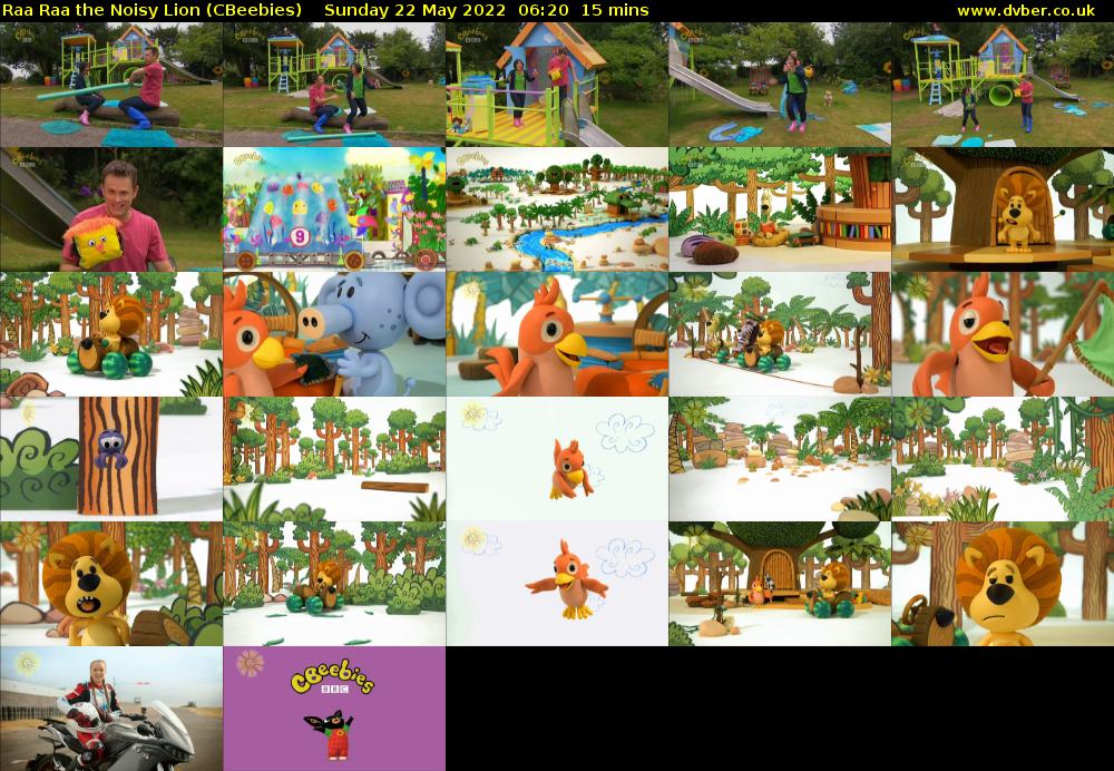 Dvber Raa Raa Raa the Noisy Lion (CBeebies) - 2022-05-22-0620