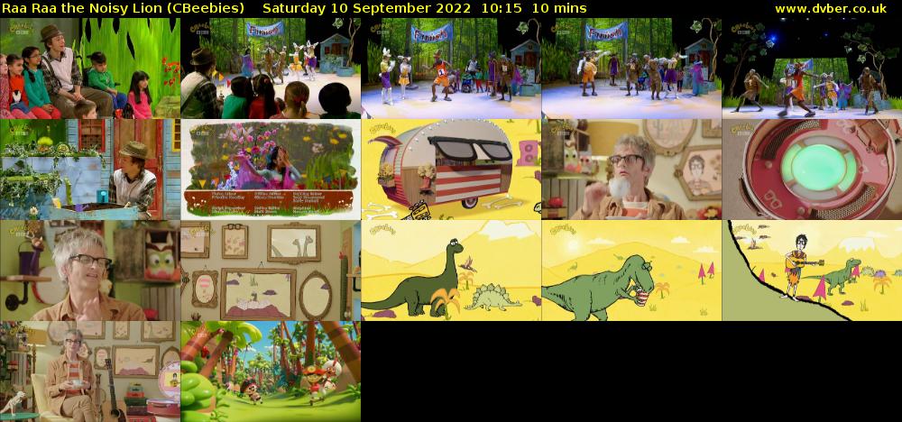 Raa Raa the Noisy Lion (CBeebies) - 2022-09-10-1015