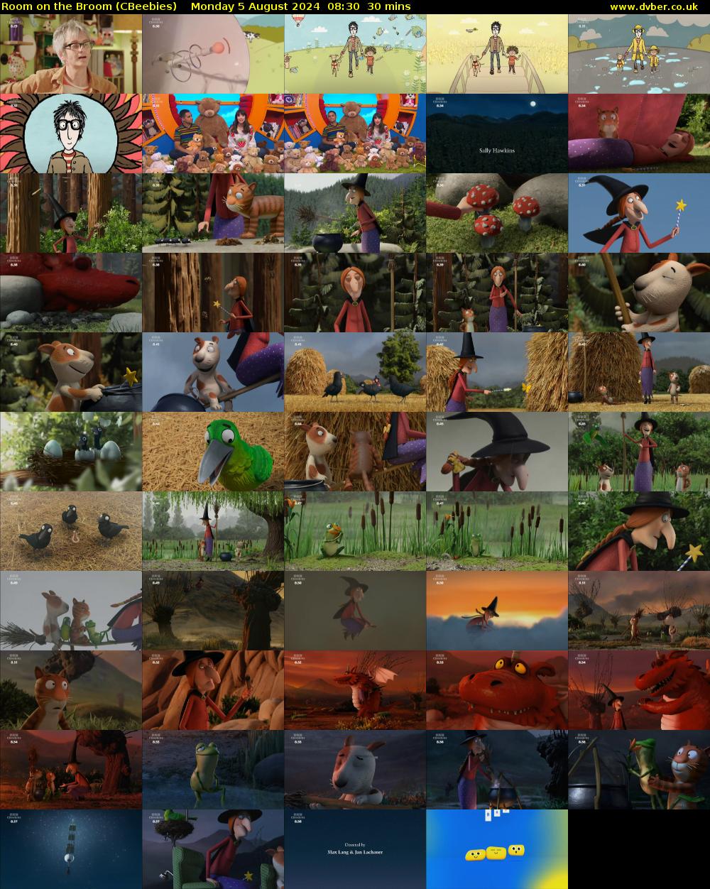 Room on the Broom (CBeebies) Monday 5 August 2024 08:30 - 09:00