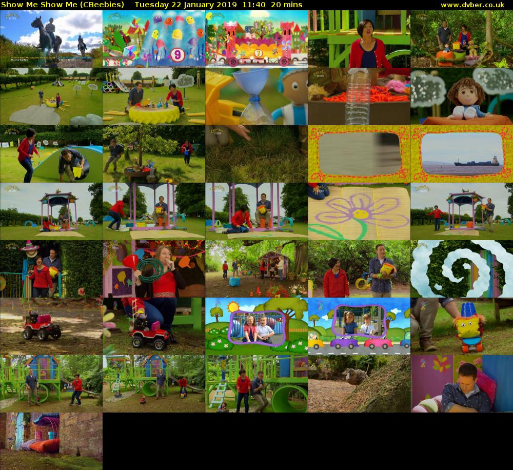 Show Me Show Me (CBeebies) - 2019-01-22-1140