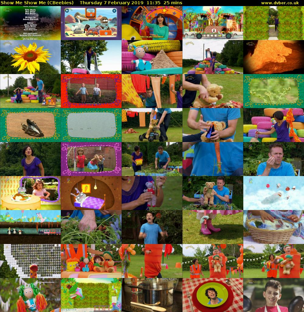 Show Me Show Me (CBeebies) - 2019-02-07-1135