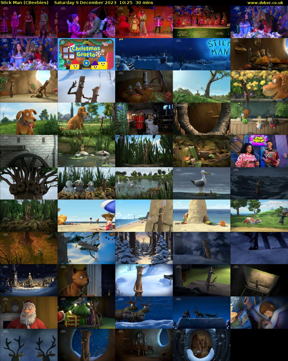 Stick Man (CBeebies) Saturday 9 December 2023 10:25 - 10:55