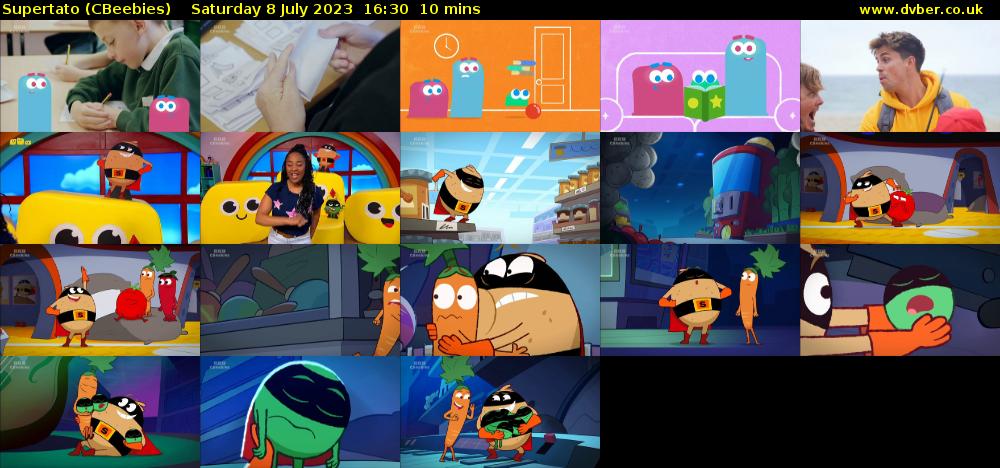 Supertato (CBeebies) Saturday 8 July 2023 16:30 - 16:40