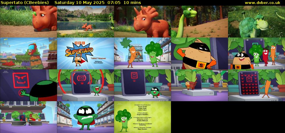 Supertato (CBeebies) Saturday 10 May 2025 07:05 - 07:15