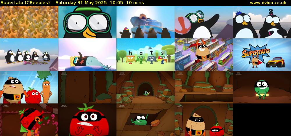 Supertato (CBeebies) Saturday 31 May 2025 10:05 - 10:15