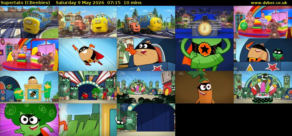 Supertato (CBeebies) Saturday 9 May 2026 07:15 - 07:25