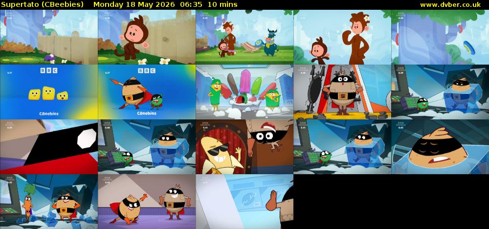 Supertato (CBeebies) Monday 18 May 2026 06:35 - 06:45