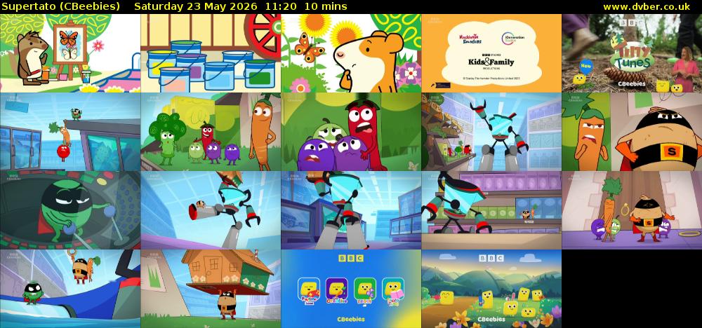 Supertato (CBeebies) Saturday 23 May 2026 11:20 - 11:30