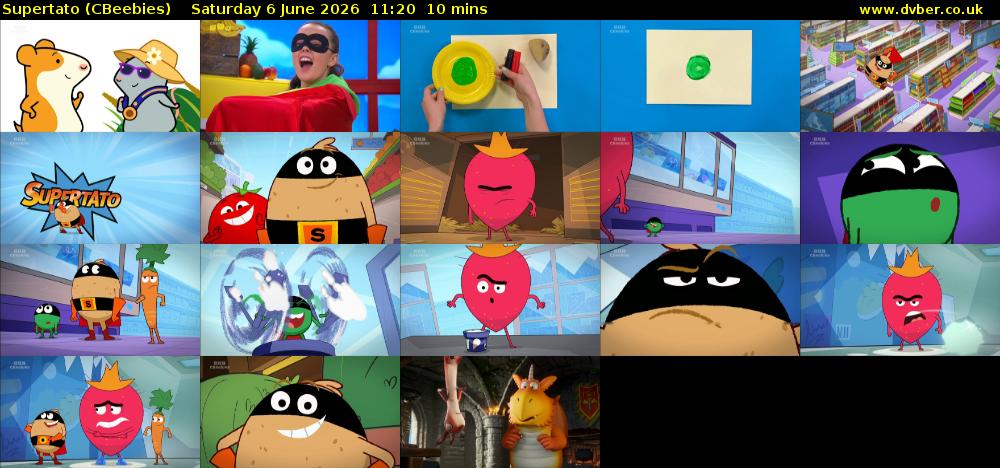 Supertato (CBeebies) Saturday 6 June 2026 11:20 - 11:30