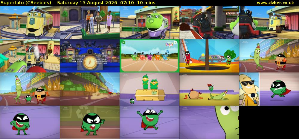 Supertato (CBeebies) Saturday 15 August 2026 07:10 - 07:20