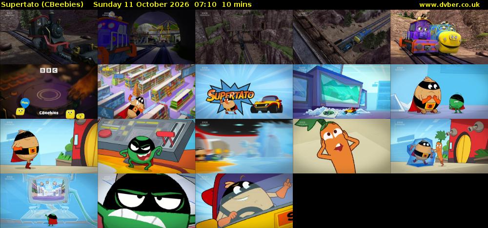 Supertato (CBeebies) Sunday 11 October 2026 07:10 - 07:20