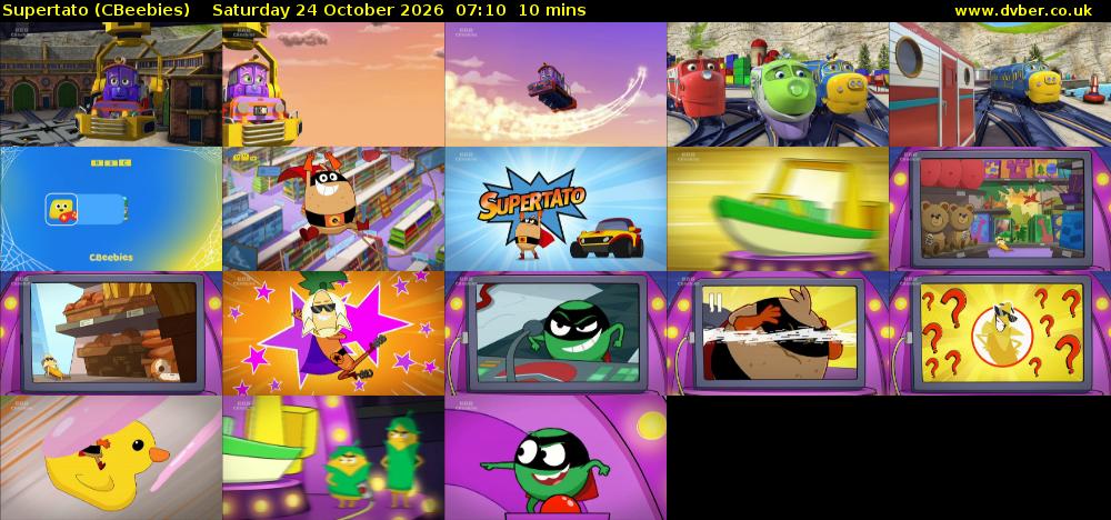 Supertato (CBeebies) Saturday 24 October 2026 07:10 - 07:20