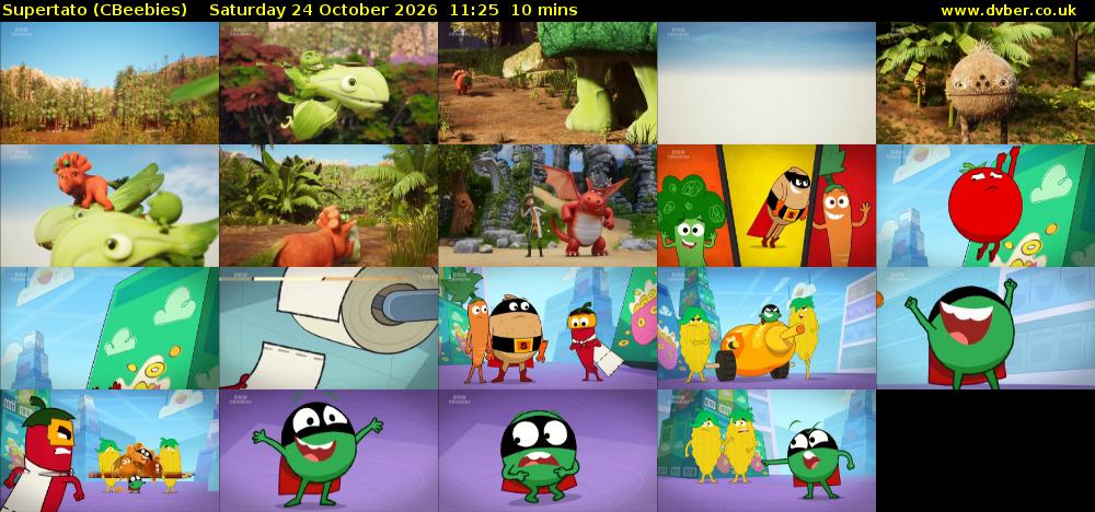 Supertato (CBeebies) Saturday 24 October 2026 11:25 - 11:35