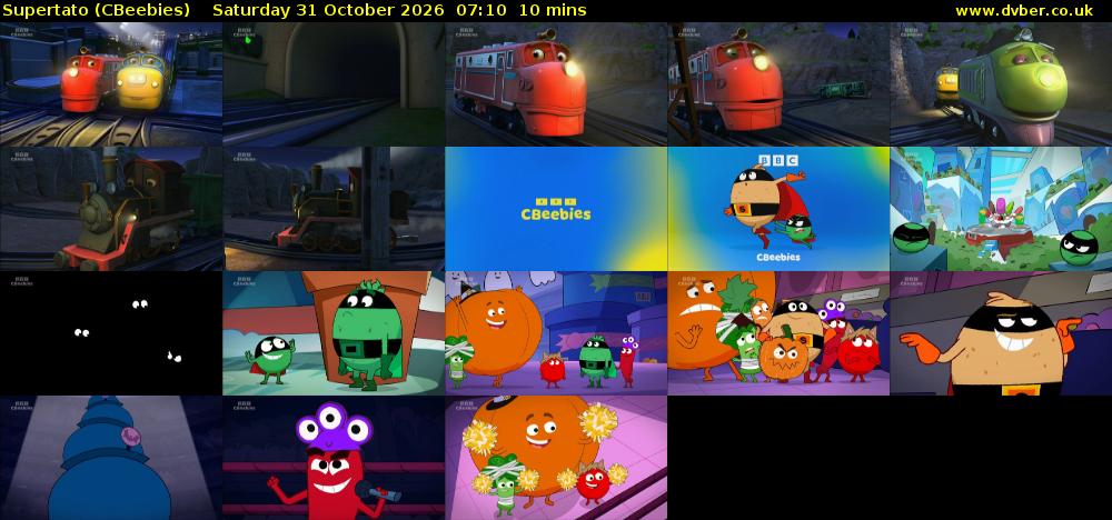 Supertato (CBeebies) Saturday 31 October 2026 07:10 - 07:20