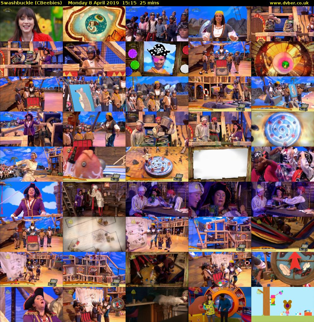 Swashbuckle (CBeebies) Monday 8 April 2019 15:15 - 15:40