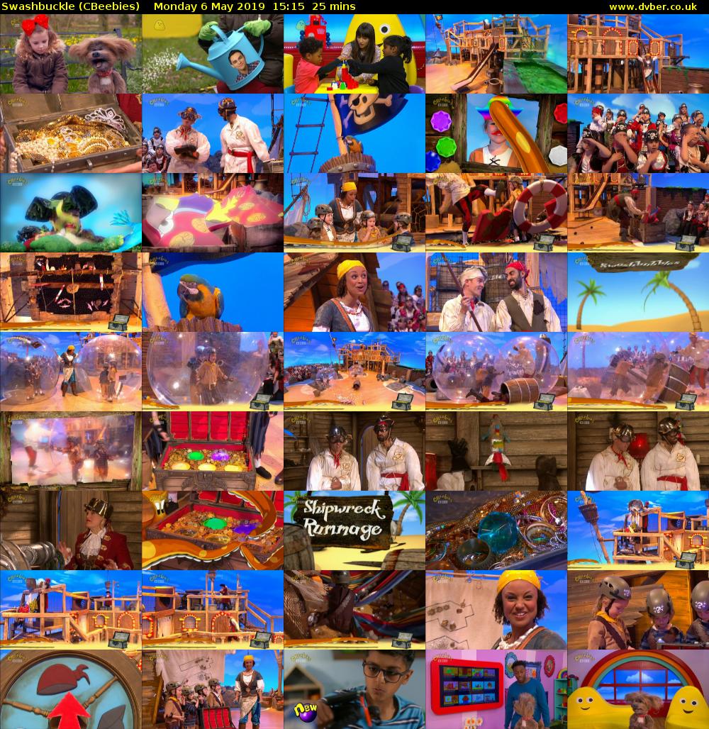 Swashbuckle (CBeebies) Monday 6 May 2019 15:15 - 15:40