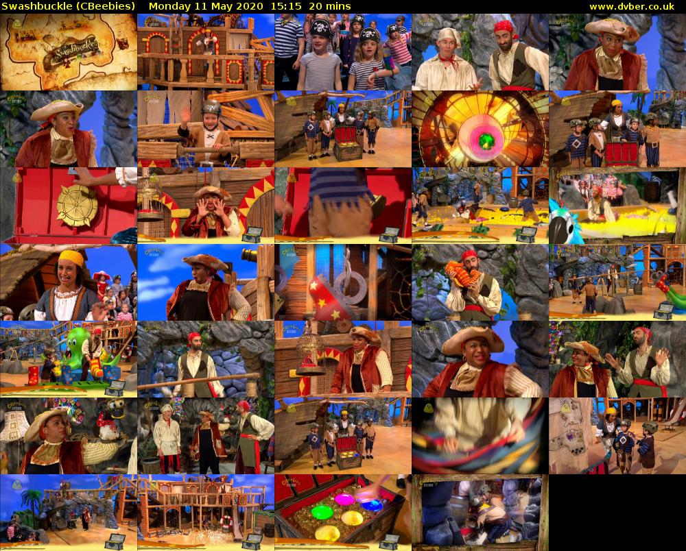 Swashbuckle (CBeebies) Monday 11 May 2020 15:15 - 15:35