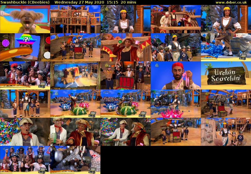 Swashbuckle (CBeebies) Wednesday 27 May 2020 15:15 - 15:35