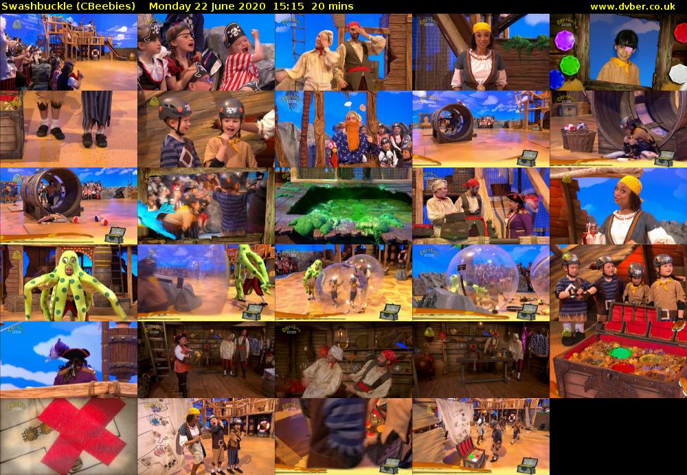 Swashbuckle (CBeebies) Monday 22 June 2020 15:15 - 15:35