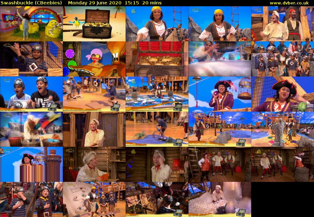 Swashbuckle (CBeebies) Monday 29 June 2020 15:15 - 15:35