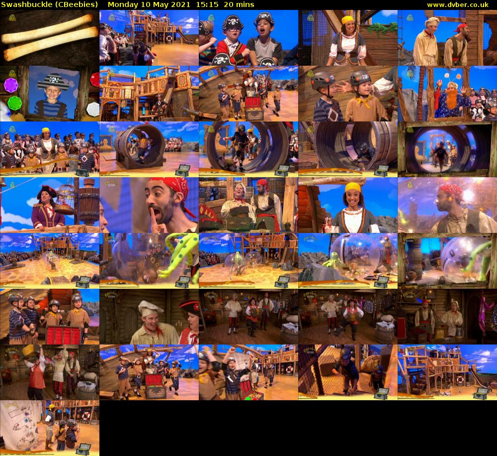Swashbuckle (CBeebies) Monday 10 May 2021 15:15 - 15:35