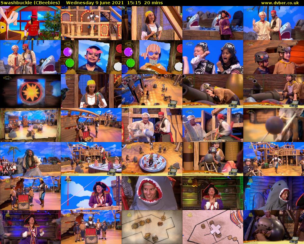 Swashbuckle (CBeebies) Wednesday 9 June 2021 15:15 - 15:35