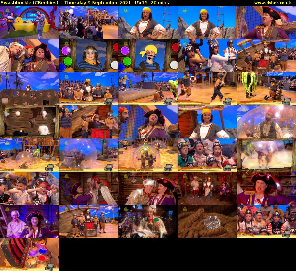 Swashbuckle (CBeebies) Thursday 9 September 2021 15:15 - 15:35