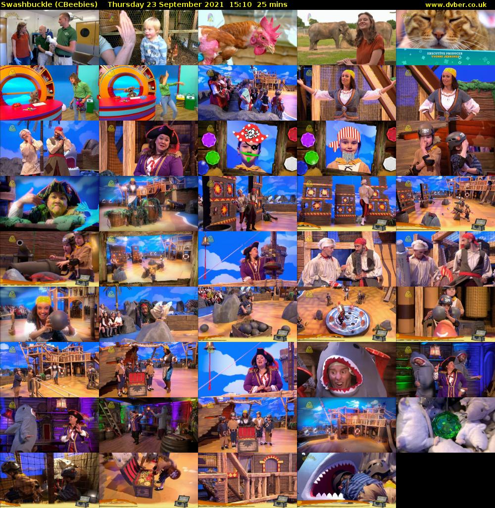 Swashbuckle (CBeebies) Thursday 23 September 2021 15:10 - 15:35