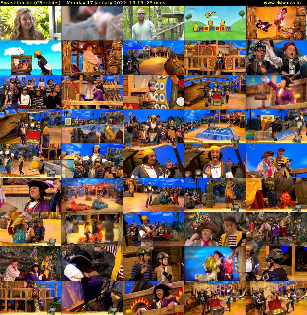 Swashbuckle (CBeebies) Monday 17 January 2022 15:15 - 15:40