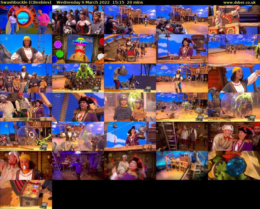 Swashbuckle (CBeebies) Wednesday 9 March 2022 15:15 - 15:35