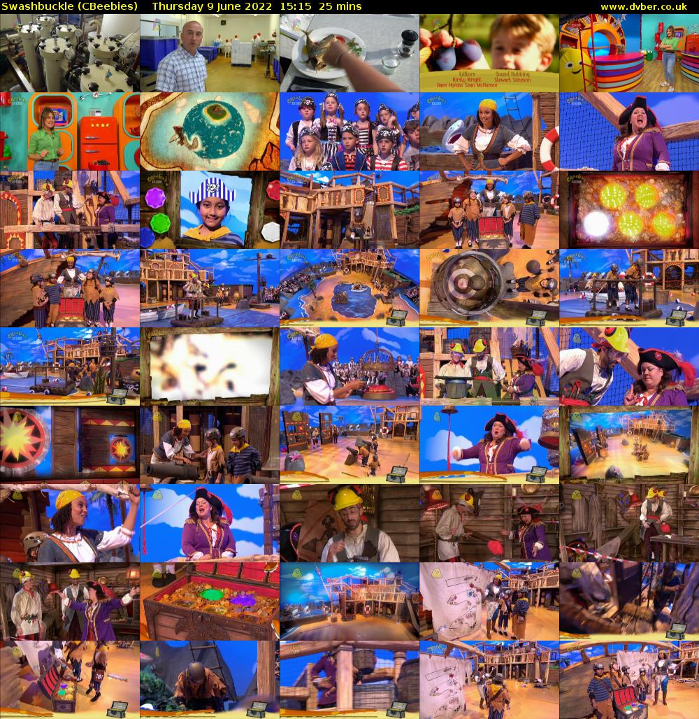 Swashbuckle (CBeebies) Thursday 9 June 2022 15:15 - 15:40