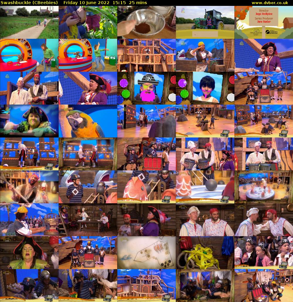 Swashbuckle (CBeebies) Friday 10 June 2022 15:15 - 15:40
