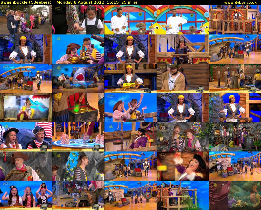 Swashbuckle (CBeebies) Monday 8 August 2022 15:15 - 15:40