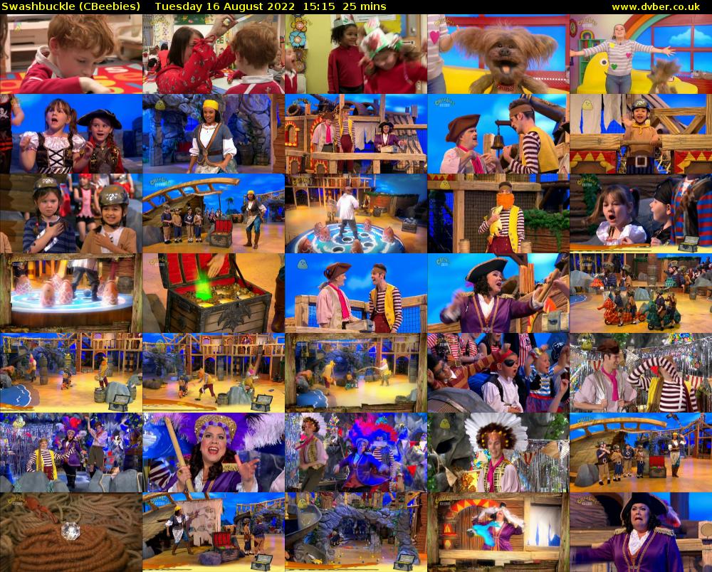 Swashbuckle (CBeebies) Tuesday 16 August 2022 15:15 - 15:40
