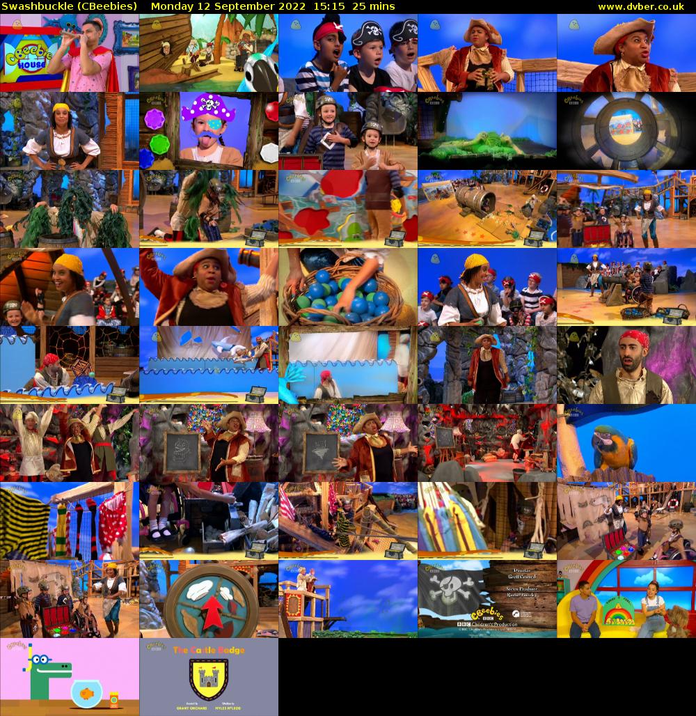 Swashbuckle (CBeebies) Monday 12 September 2022 15:15 - 15:40