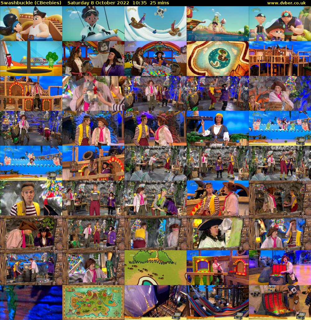 Swashbuckle (CBeebies) Saturday 8 October 2022 10:35 - 11:00