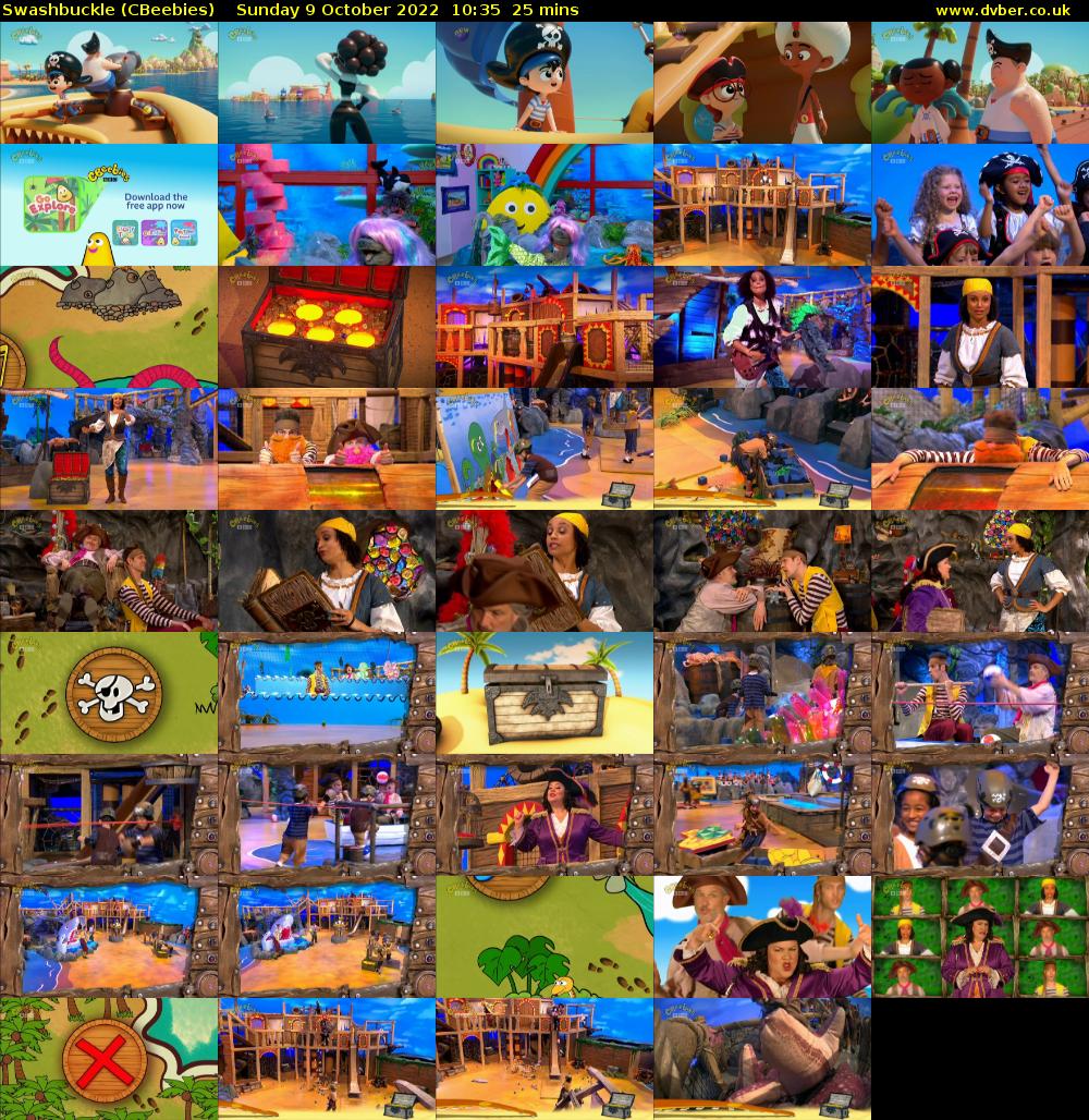Swashbuckle (CBeebies) Sunday 9 October 2022 10:35 - 11:00