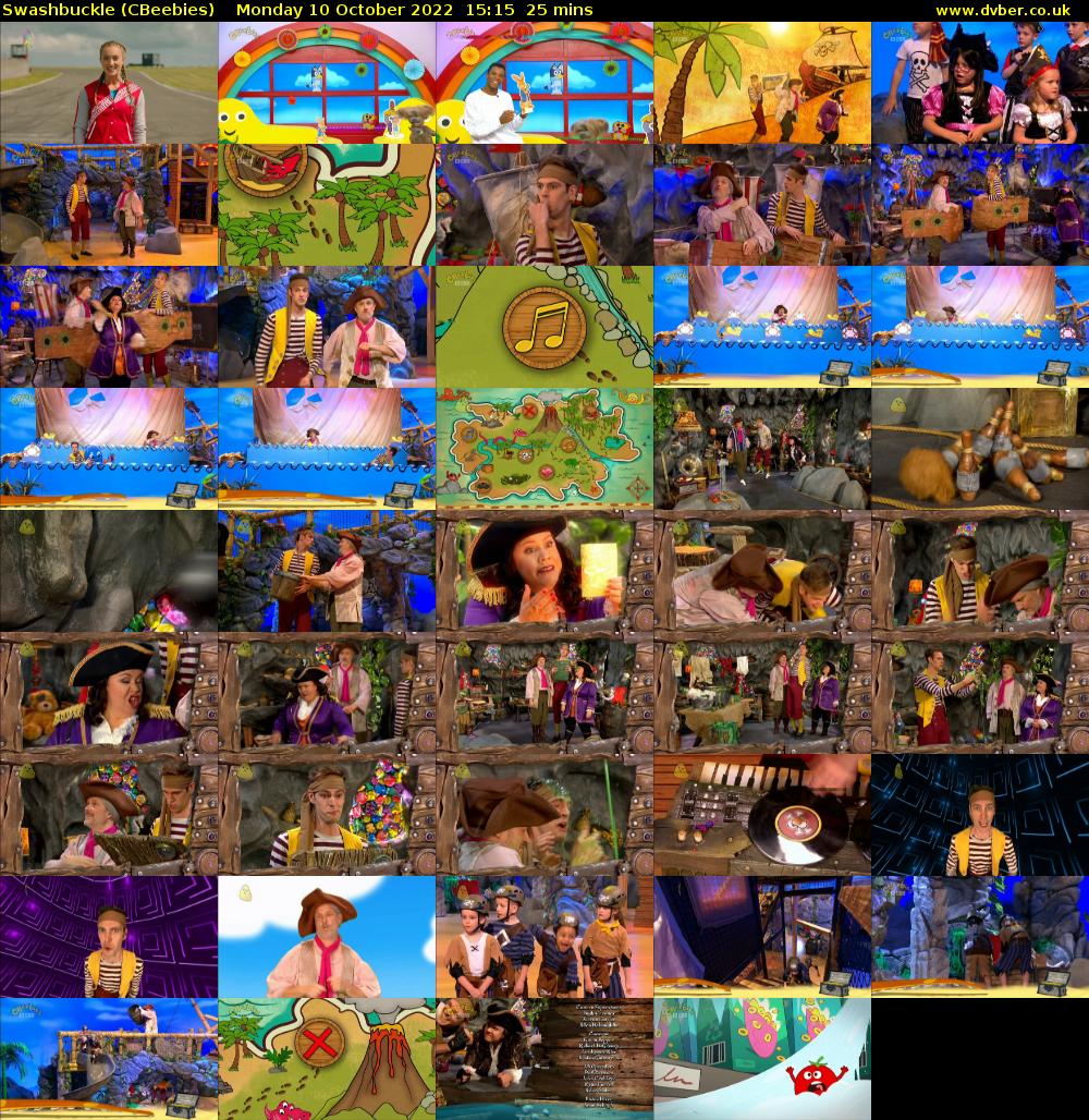 Swashbuckle (CBeebies) Monday 10 October 2022 15:15 - 15:40