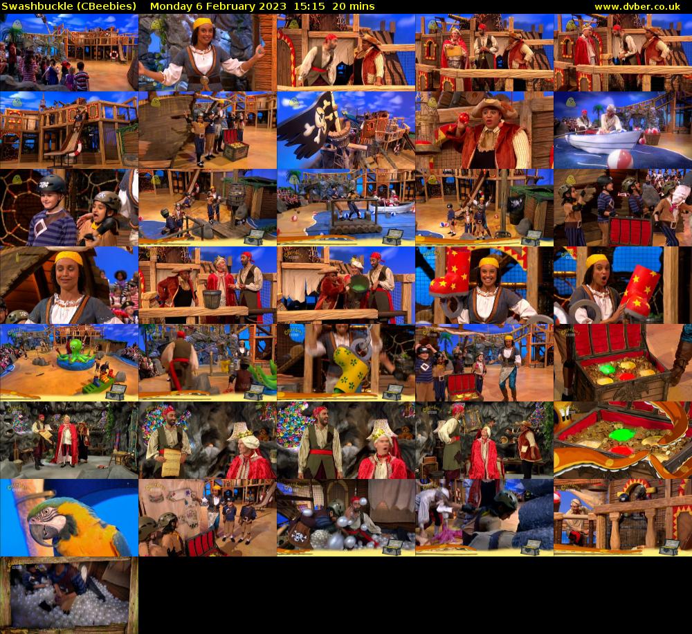 Swashbuckle (CBeebies) Monday 6 February 2023 15:15 - 15:35