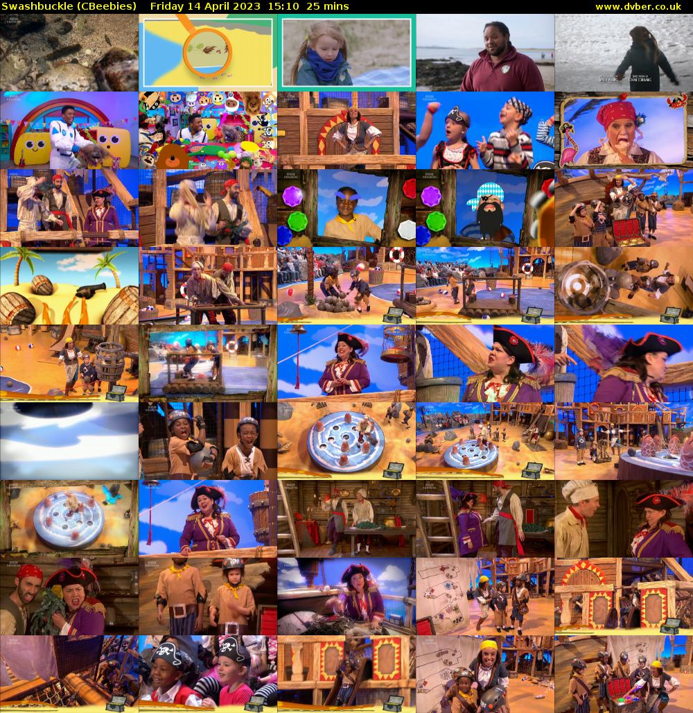 Swashbuckle (CBeebies) Friday 14 April 2023 15:10 - 15:35