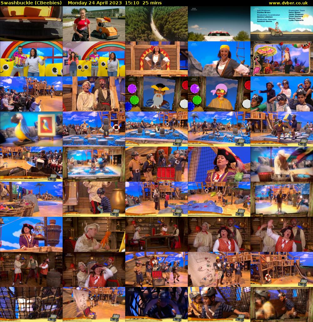 Swashbuckle (CBeebies) Monday 24 April 2023 15:10 - 15:35