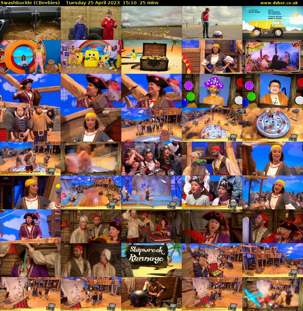 Swashbuckle (CBeebies) Tuesday 25 April 2023 15:10 - 15:35