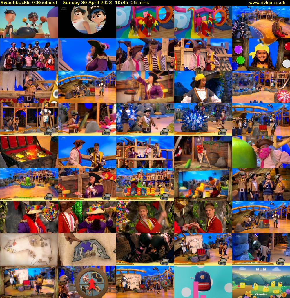 Swashbuckle (CBeebies) Sunday 30 April 2023 10:35 - 11:00