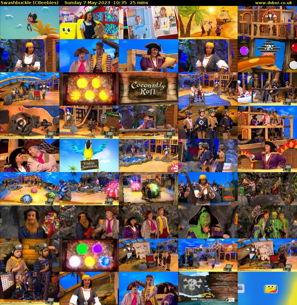 Swashbuckle (CBeebies) Sunday 7 May 2023 10:35 - 11:00