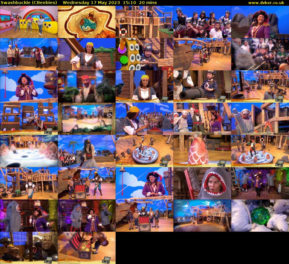 Swashbuckle (CBeebies) Wednesday 17 May 2023 15:10 - 15:30