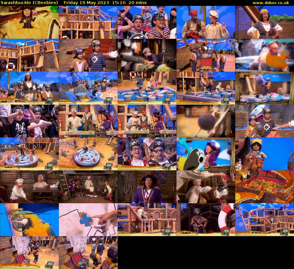 Swashbuckle (CBeebies) Friday 19 May 2023 15:10 - 15:30