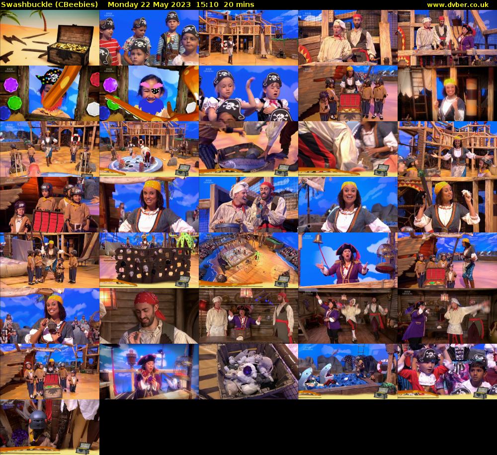 Swashbuckle (CBeebies) Monday 22 May 2023 15:10 - 15:30
