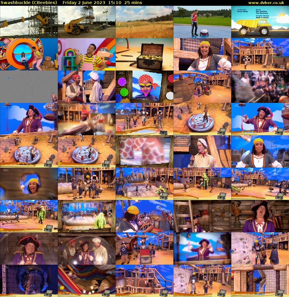 Swashbuckle (CBeebies) Friday 2 June 2023 15:10 - 15:35