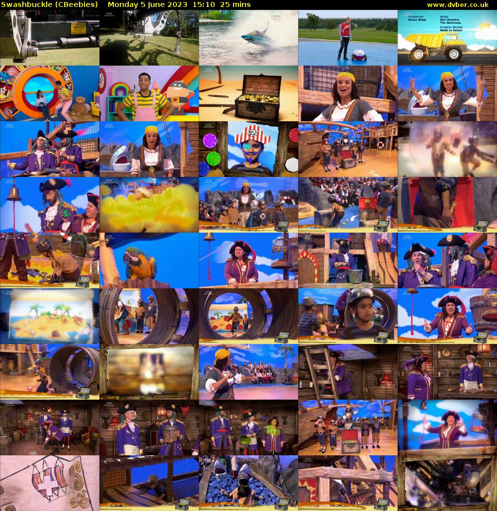 Swashbuckle (CBeebies) Monday 5 June 2023 15:10 - 15:35