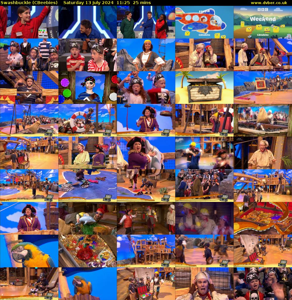 Swashbuckle (CBeebies) Saturday 13 July 2024 11:25 - 11:50